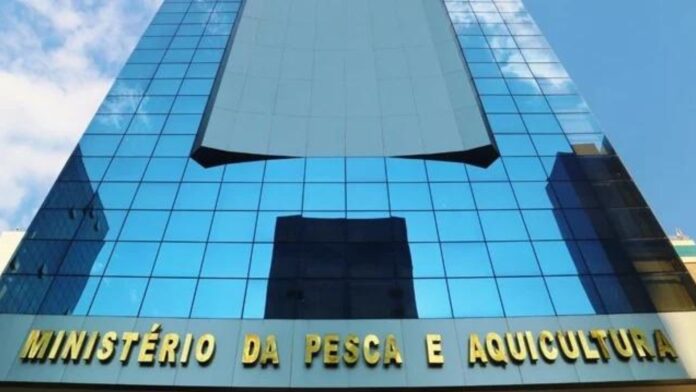 Fachada do prédio do Ministério da Pesca e Aquicultura