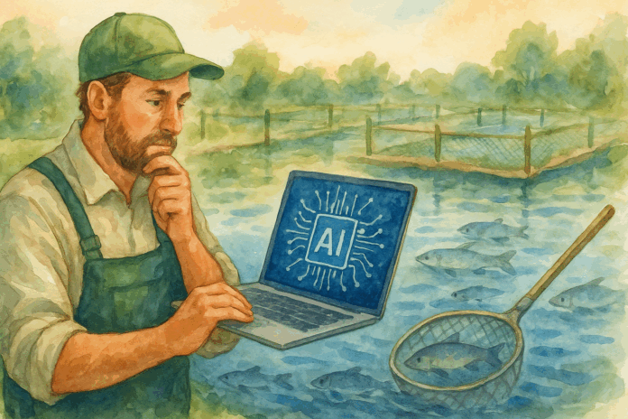 Drones e tecnologia aplicados à aquicultura