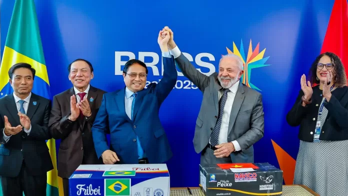 Lula e primeiro-ministro do Vietnã celebram avanços comerciais no BRICS