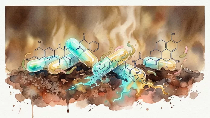 antibióticos em resíduos da aquicultura e processo de compostagem